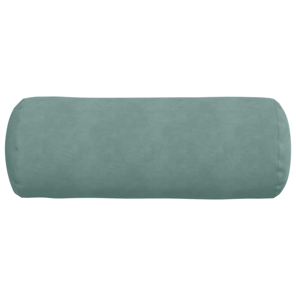 Bolster Kussens 2 stuks Zeegroen Ø 25 x 70 cm Cordstof is nu te koop bij PeponiXL, paradijselijk wonen!