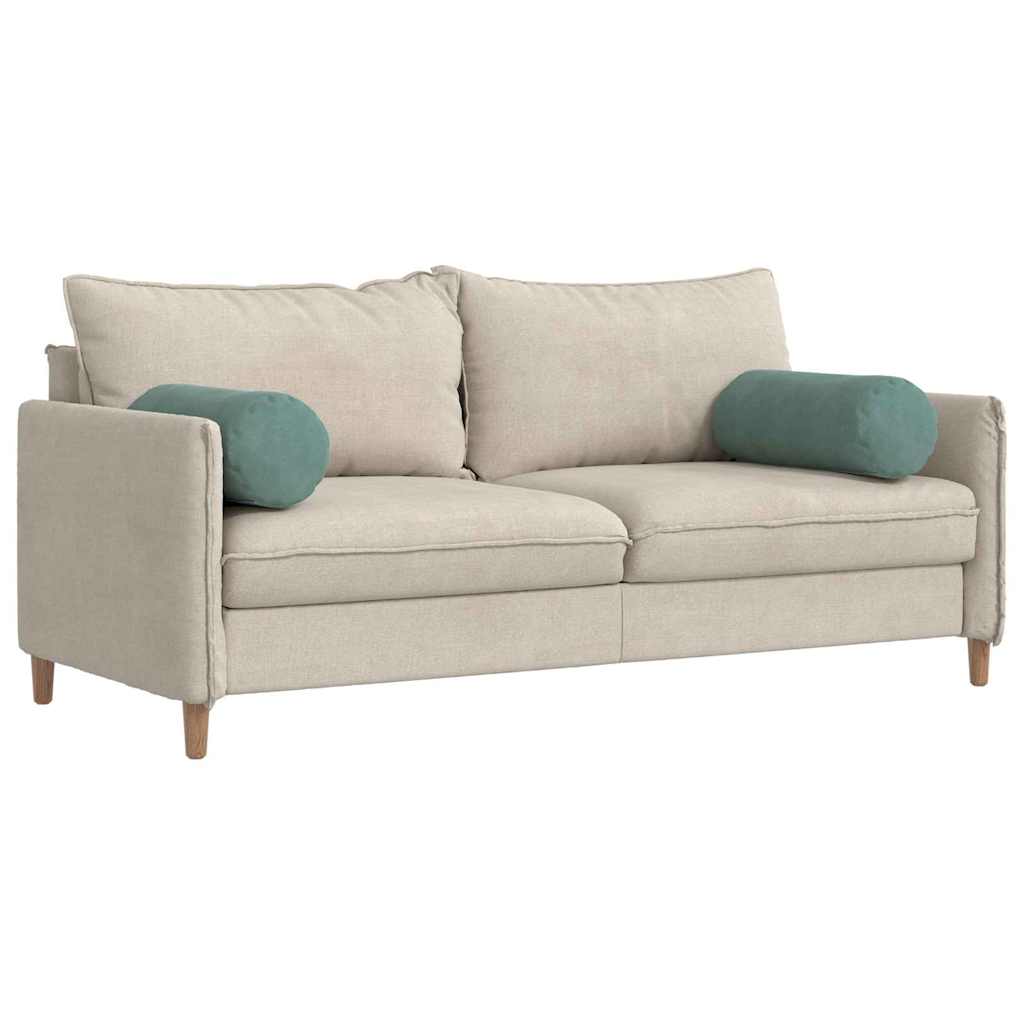 Bolster Kussens 2 stuks Zeegroen Ø 25 x 70 cm Cordstof is nu te koop bij PeponiXL, paradijselijk wonen!