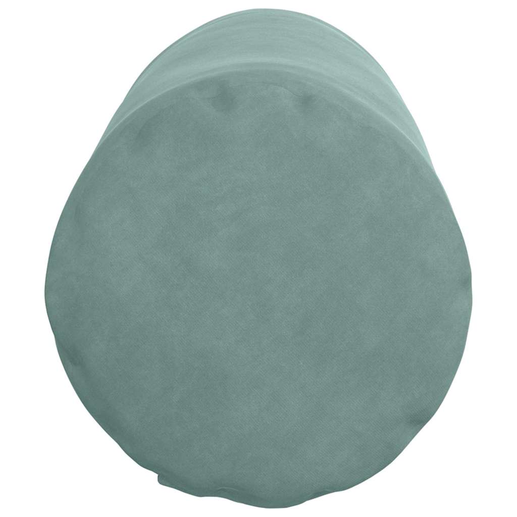 Bolster Kussens 2 stuks Zeegroen Ø 25 x 70 cm Cordstof is nu te koop bij PeponiXL, paradijselijk wonen!