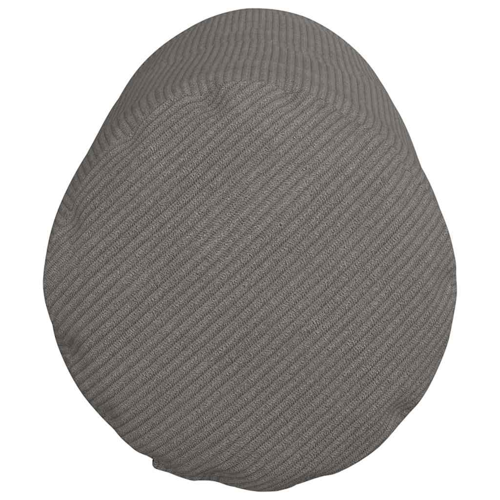 Bolster Kussens 2 stuks Lichtgrijs Ø 25 x 70 cm Cordstof is nu te koop bij PeponiXL, paradijselijk wonen!