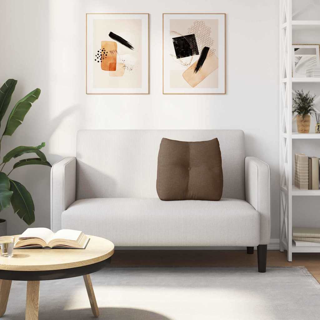 Rugkussen Bruin 45 x 24 x 50 cm Stof is nu te koop bij PeponiXL, paradijselijk wonen!