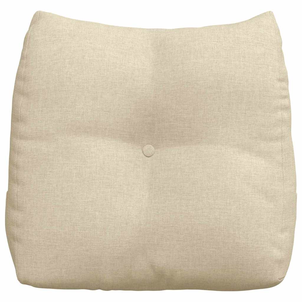 Rugkussen Crème 45 x 24 x 50 cm Stof is nu te koop bij PeponiXL, paradijselijk wonen!