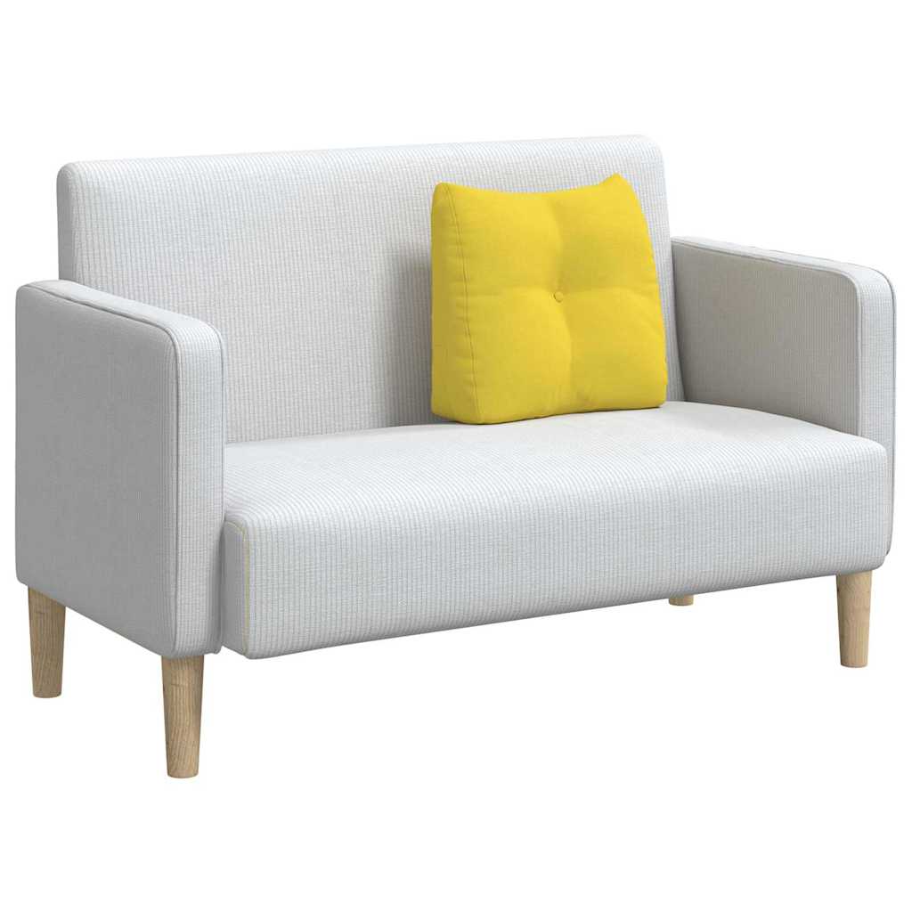 Rugkussen Lichtgeel 45 x 24 x 50 cm Stof is nu te koop bij PeponiXL, paradijselijk wonen!