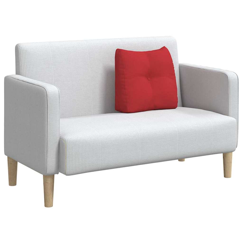 Rugkussen Rood 45 x 24 x 50 cm Stof is nu te koop bij PeponiXL, paradijselijk wonen!