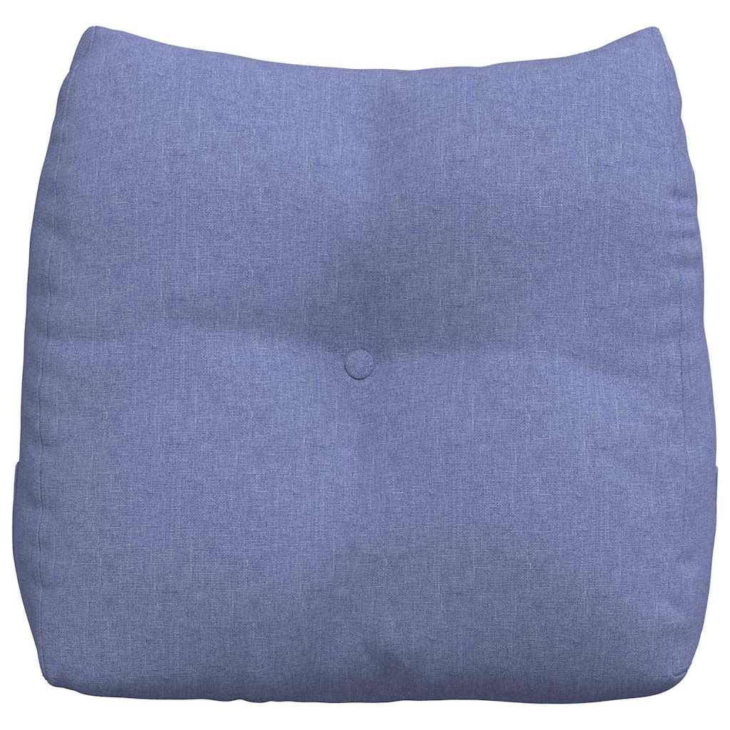 Rugkussen Jeans Blauw 45 x 24 x 50 cm Stof is nu te koop bij PeponiXL, paradijselijk wonen!