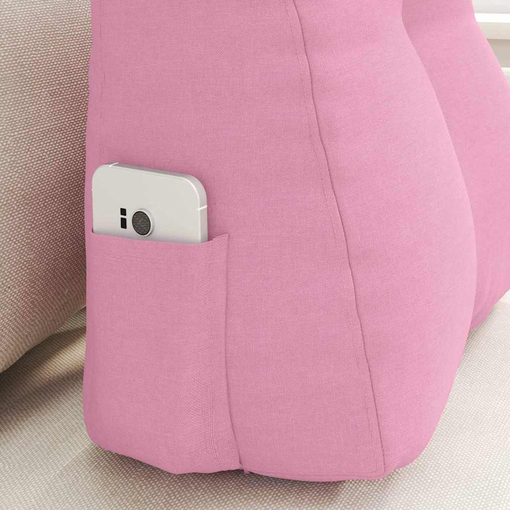 Rugkussen Roze 45 x 24 x 50 cm Stof is nu te koop bij PeponiXL, paradijselijk wonen!