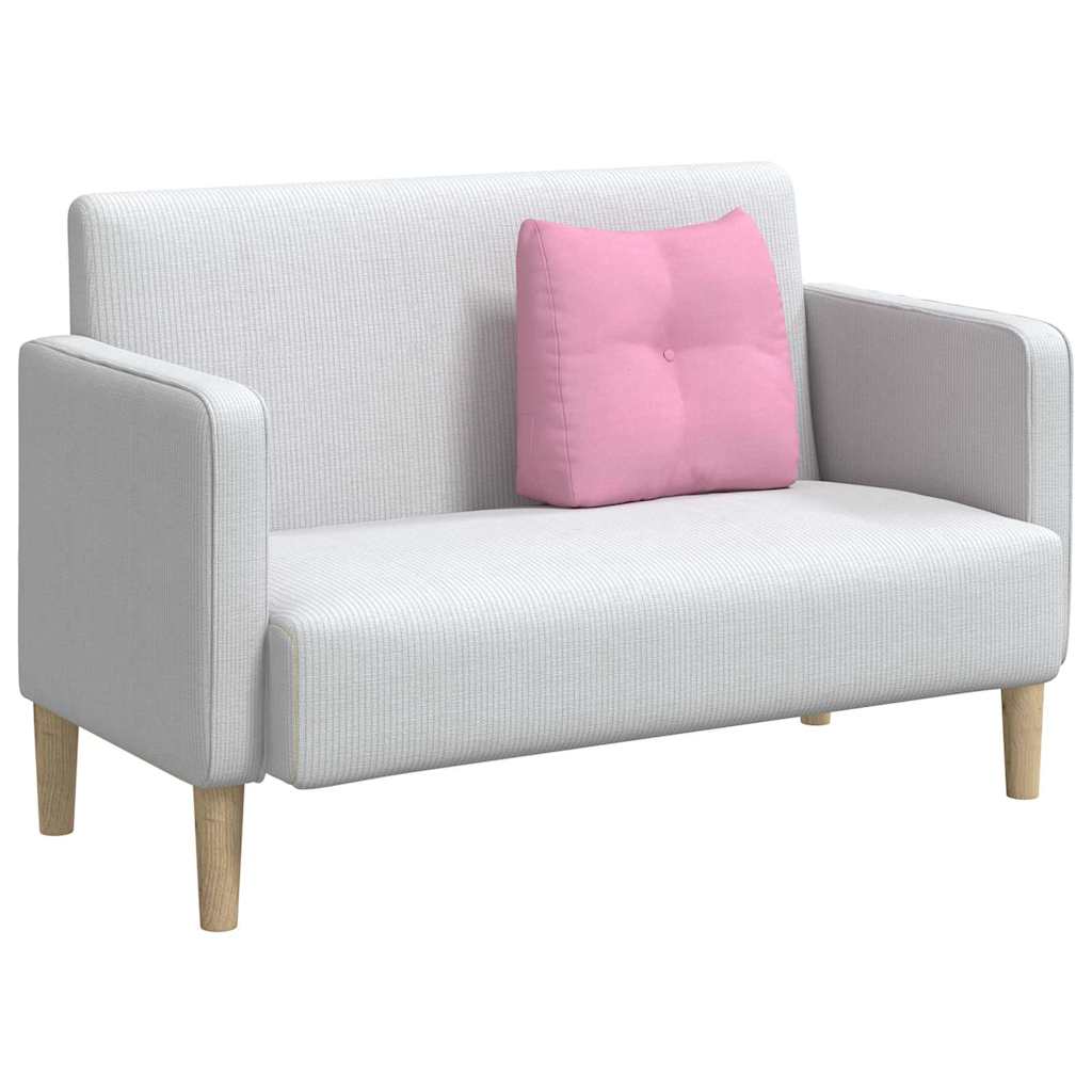 Rugkussen Roze 45 x 24 x 50 cm Stof is nu te koop bij PeponiXL, paradijselijk wonen!