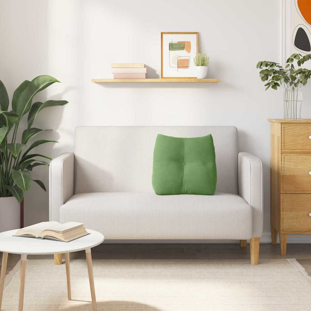 Rugkussen Lichtgroen 45 x 24 x 50 cm Fluweel is nu te koop bij PeponiXL, paradijselijk wonen!