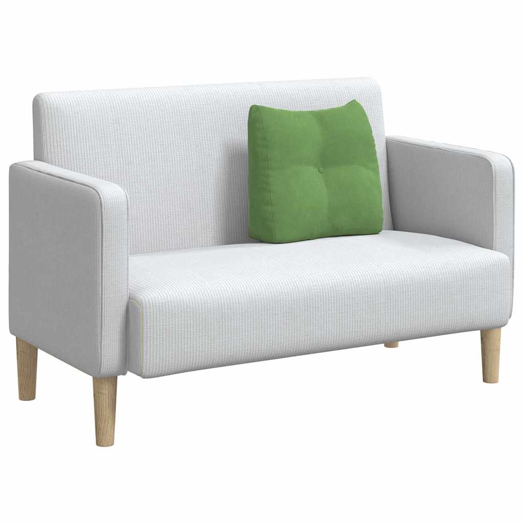 Rugkussen Lichtgroen 45 x 24 x 50 cm Fluweel is nu te koop bij PeponiXL, paradijselijk wonen!