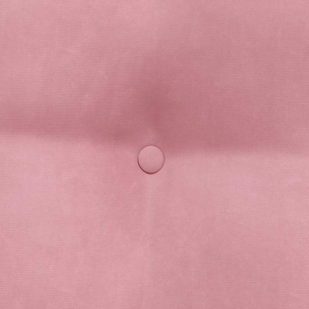 Rugkussen Roze 45 x 24 x 50 cm Fluweel is nu te koop bij PeponiXL, paradijselijk wonen!