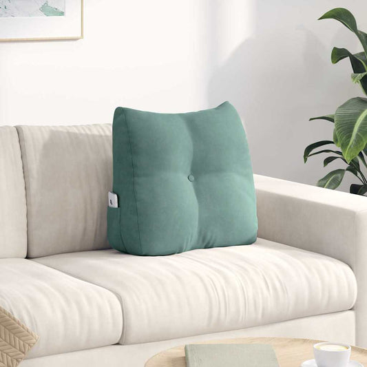 Rugkussen Zeegroen 45 x 24 x 50 cm Fluweel is nu te koop bij PeponiXL, paradijselijk wonen!