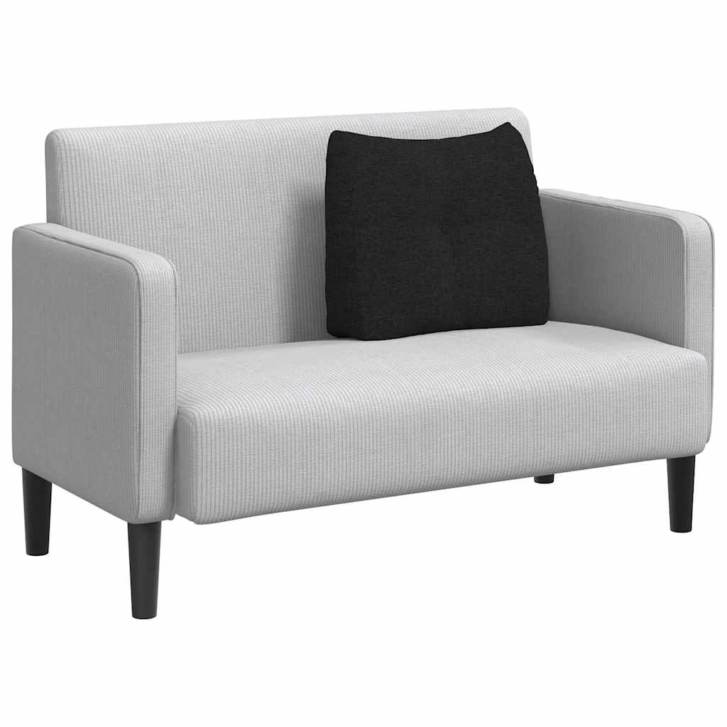 Rugkussen Zwart 60 x 24 x 50 cm Stof is nu te koop bij PeponiXL, paradijselijk wonen!