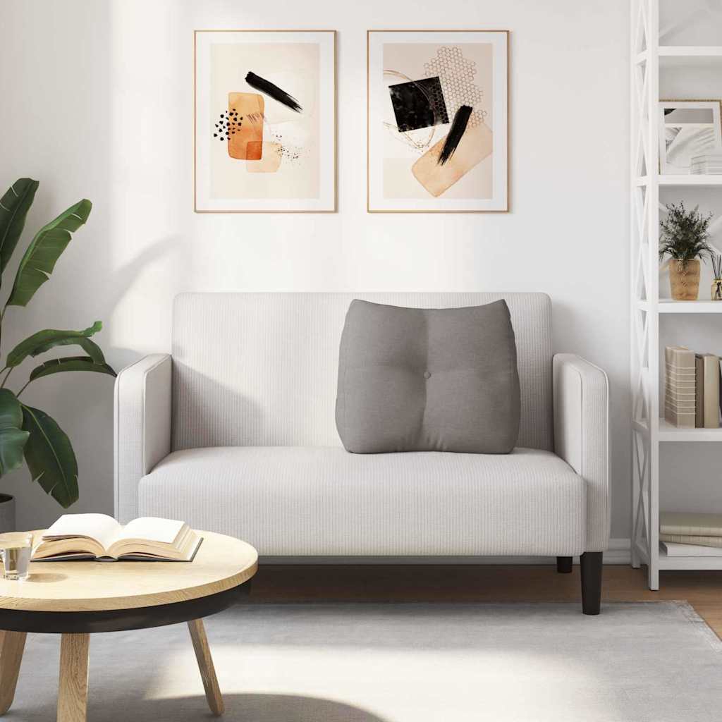 Rugkussen Taupe 60 x 24 x 50 cm Stof is nu te koop bij PeponiXL, paradijselijk wonen!