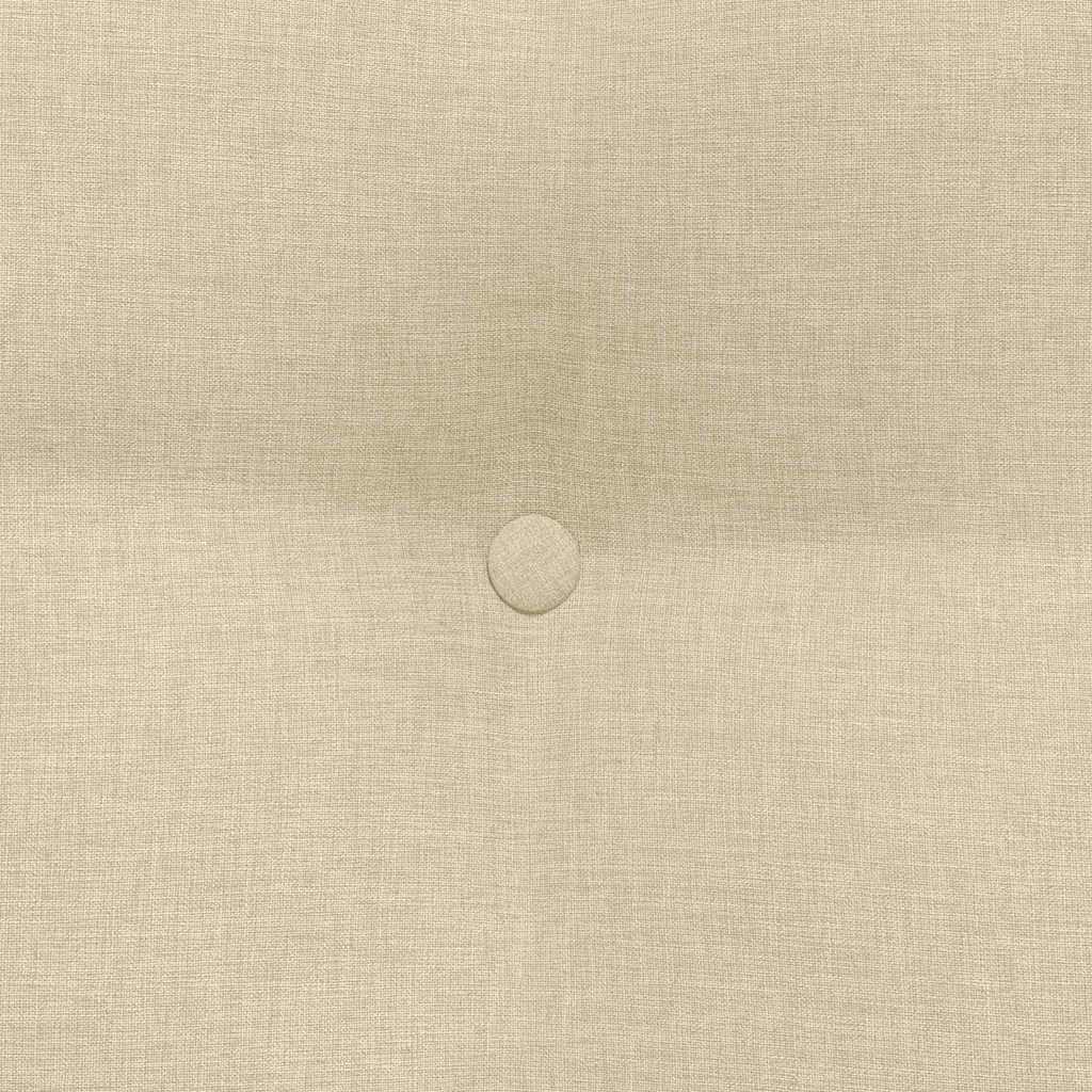 Rugkussen Crème 60 x 24 x 50 cm Stof is nu te koop bij PeponiXL, paradijselijk wonen!