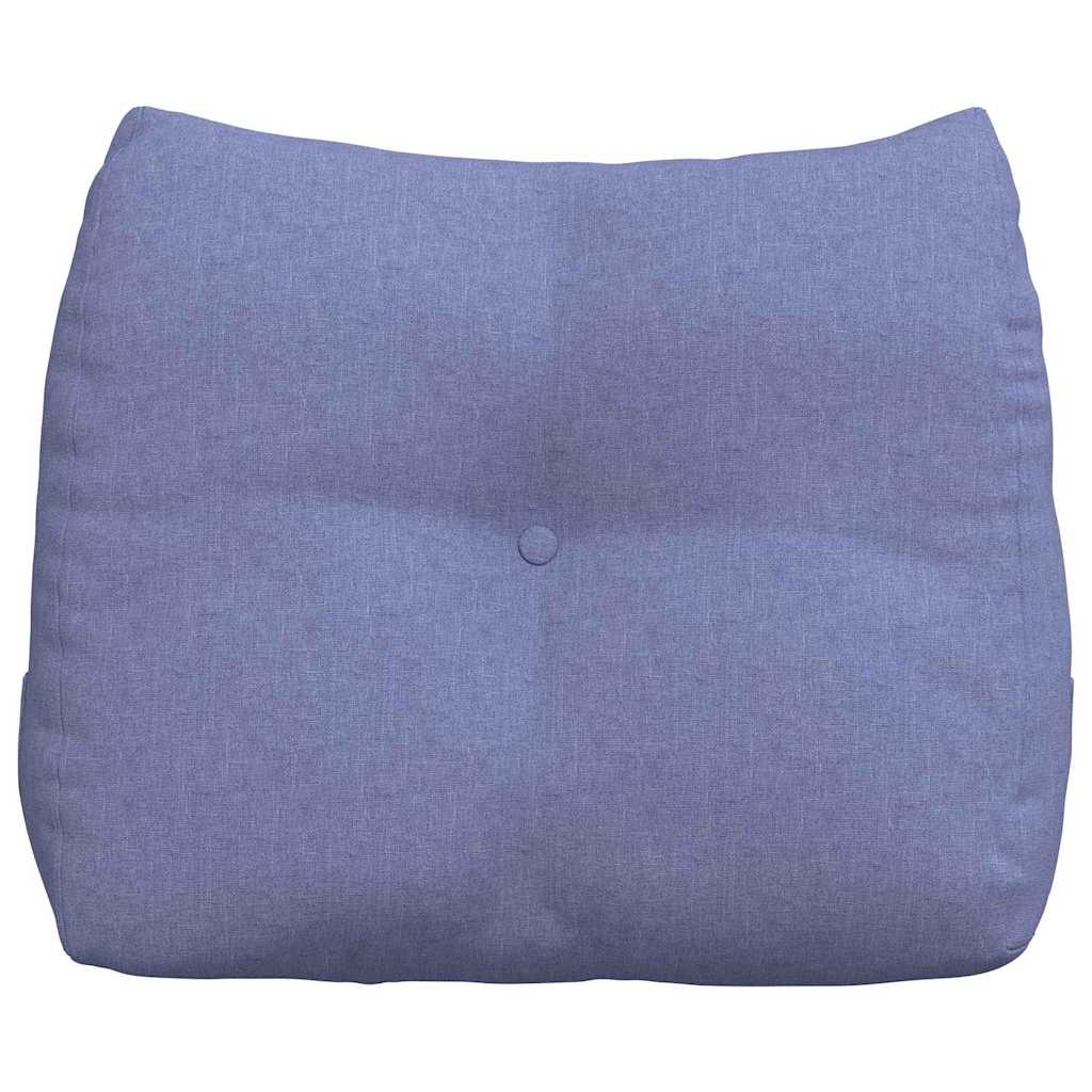 Rugkussen Jeans Blauw 60 x 24 x 50 cm Stof is nu te koop bij PeponiXL, paradijselijk wonen!