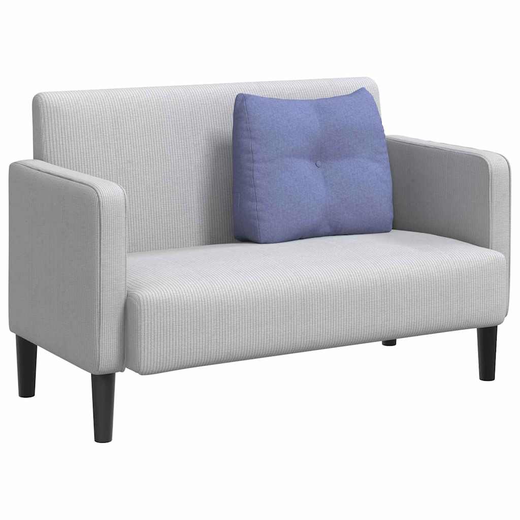 Rugkussen Jeans Blauw 60 x 24 x 50 cm Stof is nu te koop bij PeponiXL, paradijselijk wonen!