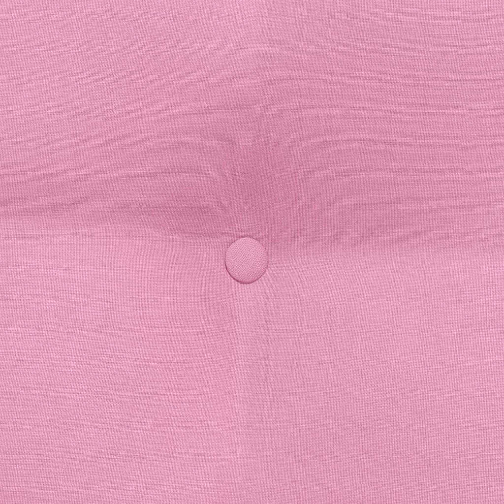 Rugkussen Roze 60 x 24 x 50 cm Stof is nu te koop bij PeponiXL, paradijselijk wonen!