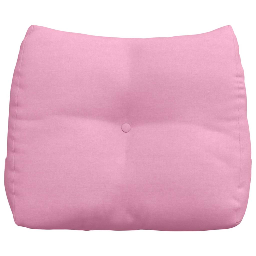 Rugkussen Roze 60 x 24 x 50 cm Stof is nu te koop bij PeponiXL, paradijselijk wonen!