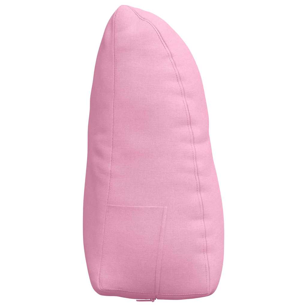 Rugkussen Roze 60 x 24 x 50 cm Stof is nu te koop bij PeponiXL, paradijselijk wonen!