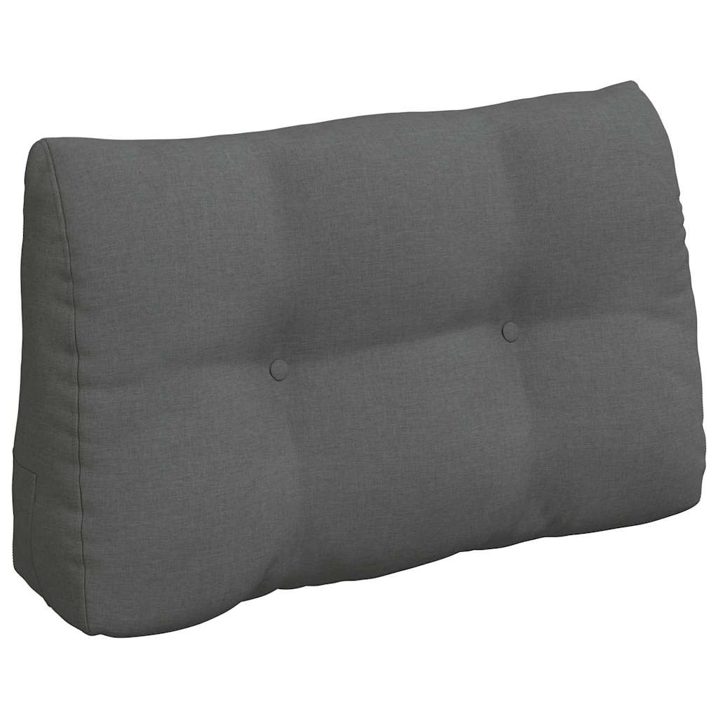 Rugkussen Donkergrijs 80 x 24 x 50 cm Stof is nu te koop bij PeponiXL, paradijselijk wonen!