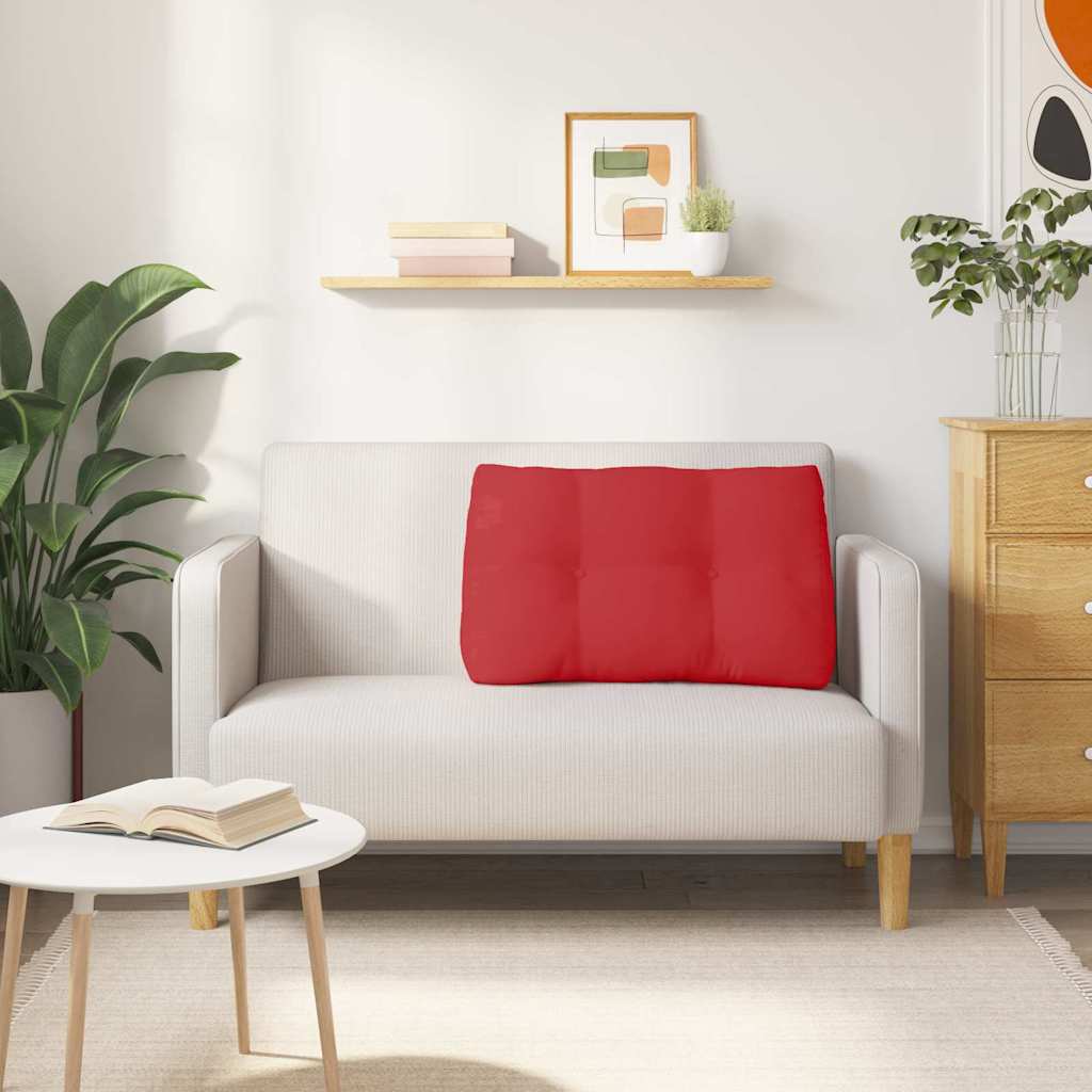 Rugkussen Rood 80 x 24 x 50 cm Stof is nu te koop bij PeponiXL, paradijselijk wonen!