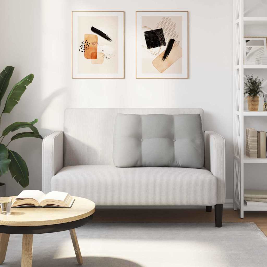 Rugkussen Wolkengrijs 80 x 24 x 50 cm Stof is nu te koop bij PeponiXL, paradijselijk wonen!