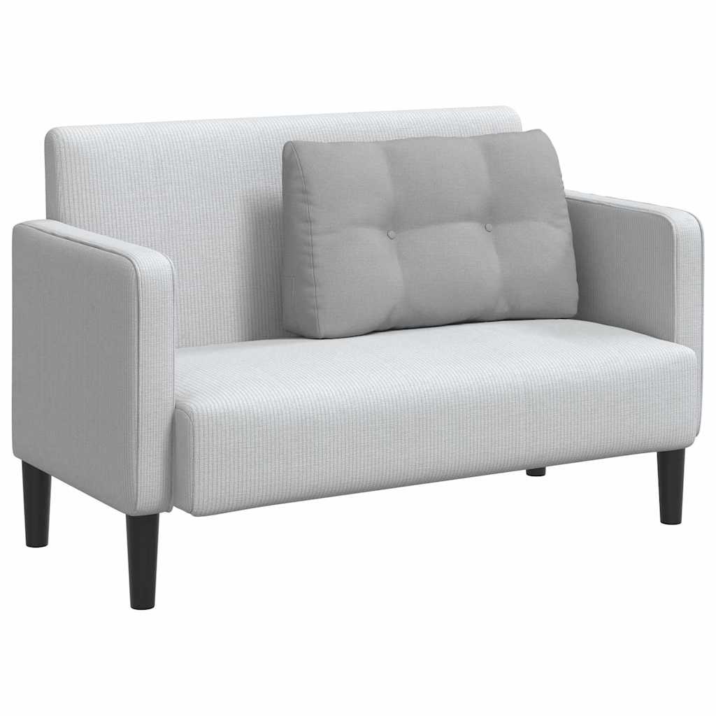 Rugkussen Wolkengrijs 80 x 24 x 50 cm Stof is nu te koop bij PeponiXL, paradijselijk wonen!