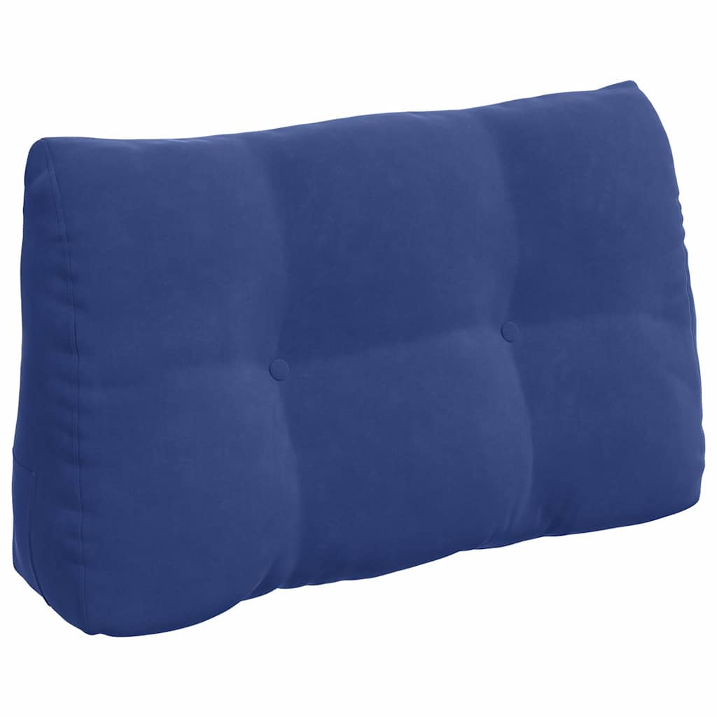 Rugkussen Politieblauw 80 x 24 x 50 cm Fluweel is nu te koop bij PeponiXL, paradijselijk wonen!