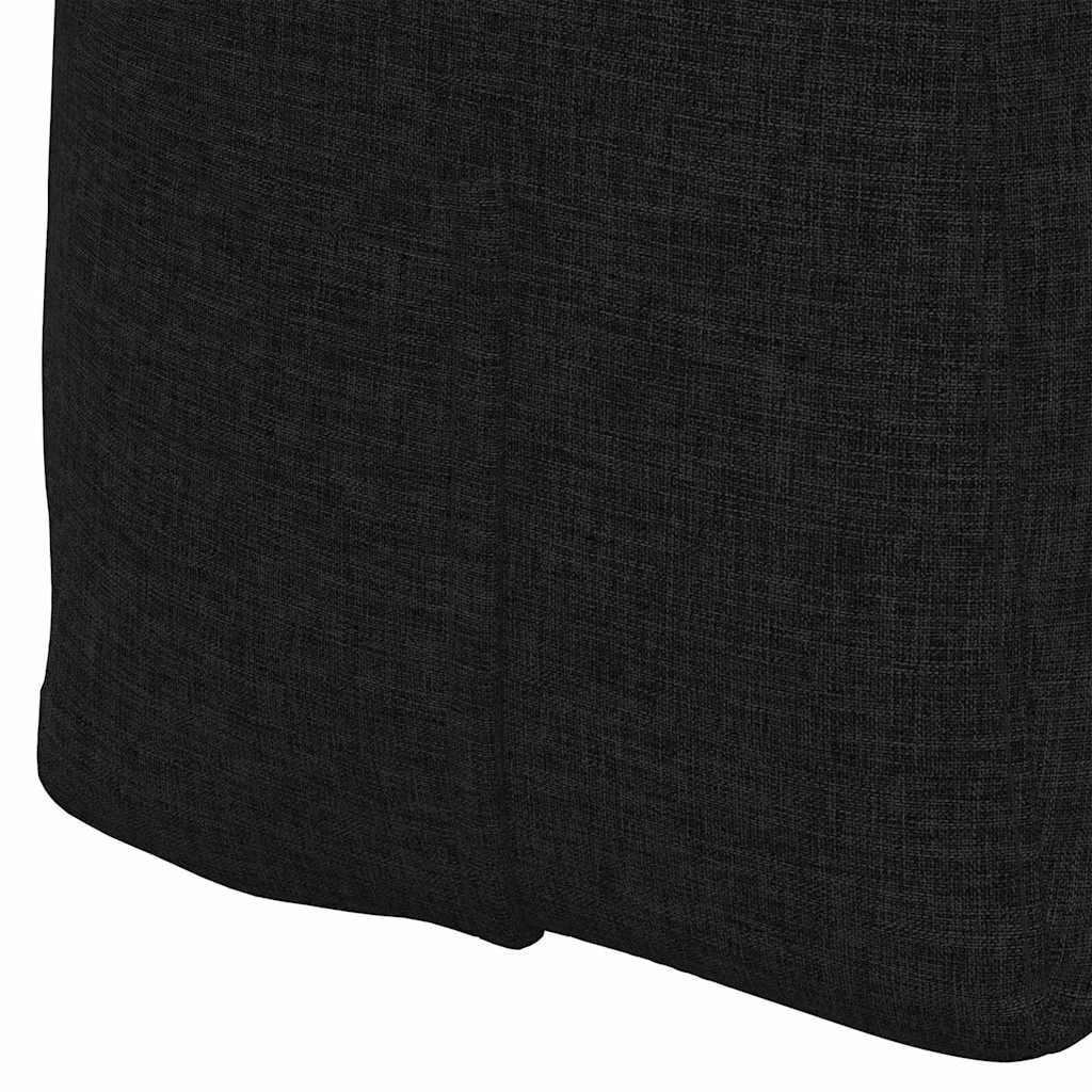 Rugkussen Zwart 100 x 24 x 50 cm Stof is nu te koop bij PeponiXL, paradijselijk wonen!