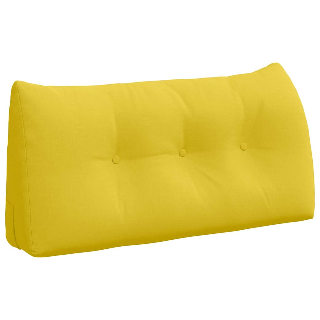 Rugkussen Lichtgeel 100 x 24 x 50 cm Stof is nu te koop bij PeponiXL, paradijselijk wonen!