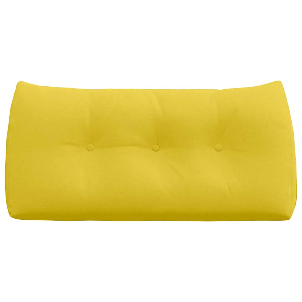 Rugkussen Lichtgeel 100 x 24 x 50 cm Stof is nu te koop bij PeponiXL, paradijselijk wonen!