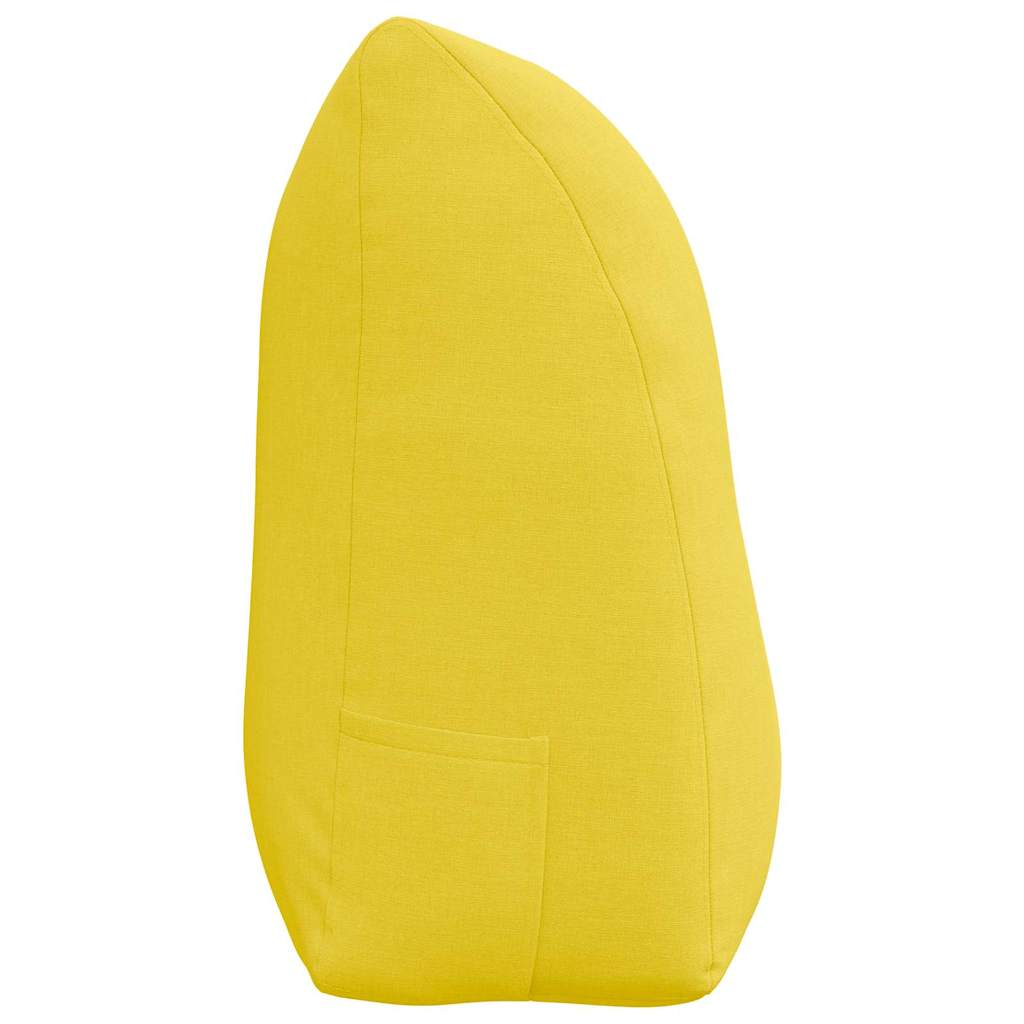 Rugkussen Lichtgeel 100 x 24 x 50 cm Stof is nu te koop bij PeponiXL, paradijselijk wonen!