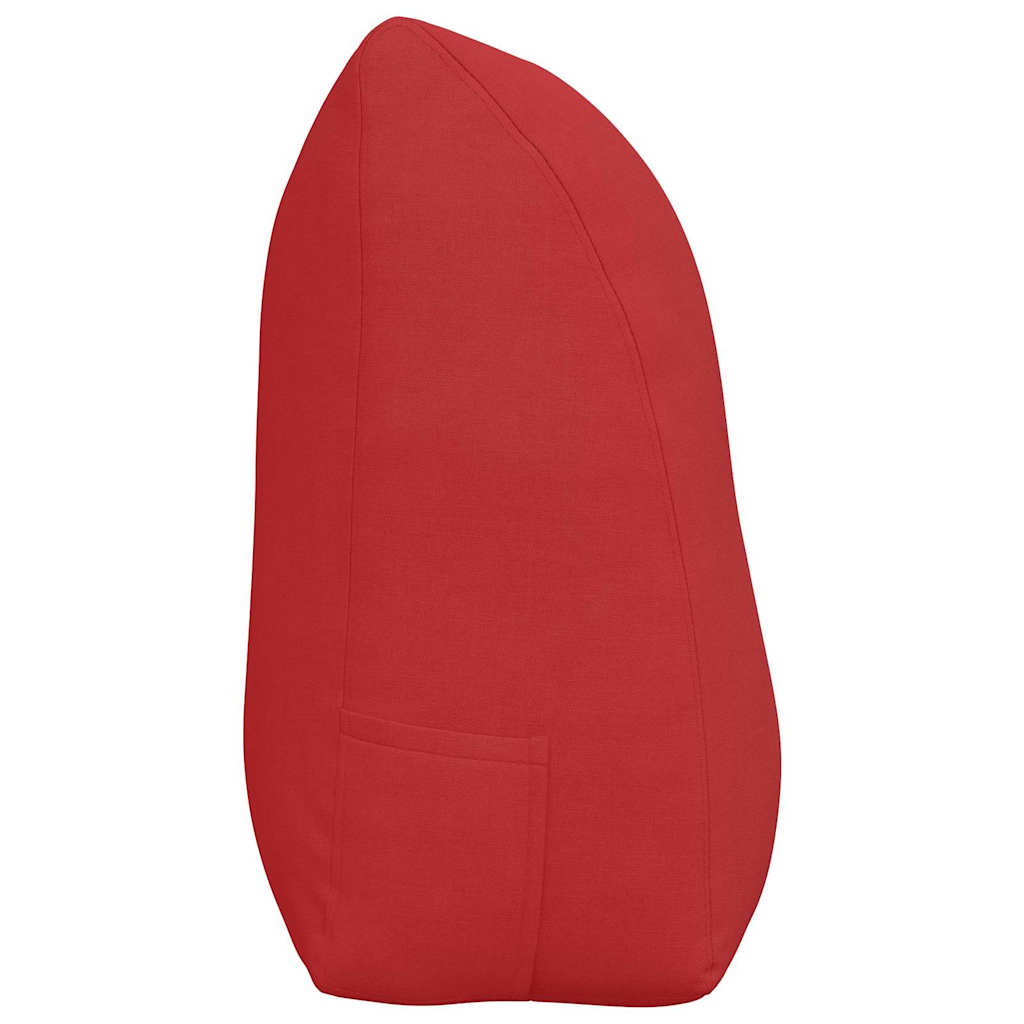 Rugkussen Rood 100 x 24 x 50 cm Stof is nu te koop bij PeponiXL, paradijselijk wonen!