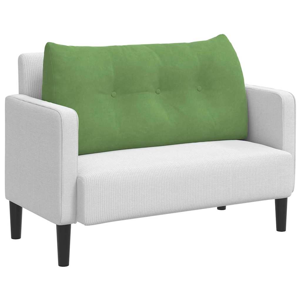 Rugkussen Lichtgroen 100 x 24 x 50 cm Fluweel is nu te koop bij PeponiXL, paradijselijk wonen!
