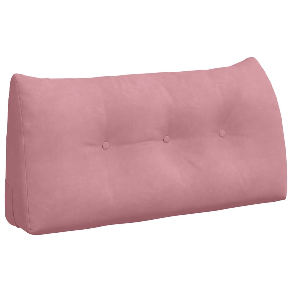 Rugkussen Roze 100 x 24 x 50 cm Fluweel is nu te koop bij PeponiXL, paradijselijk wonen!