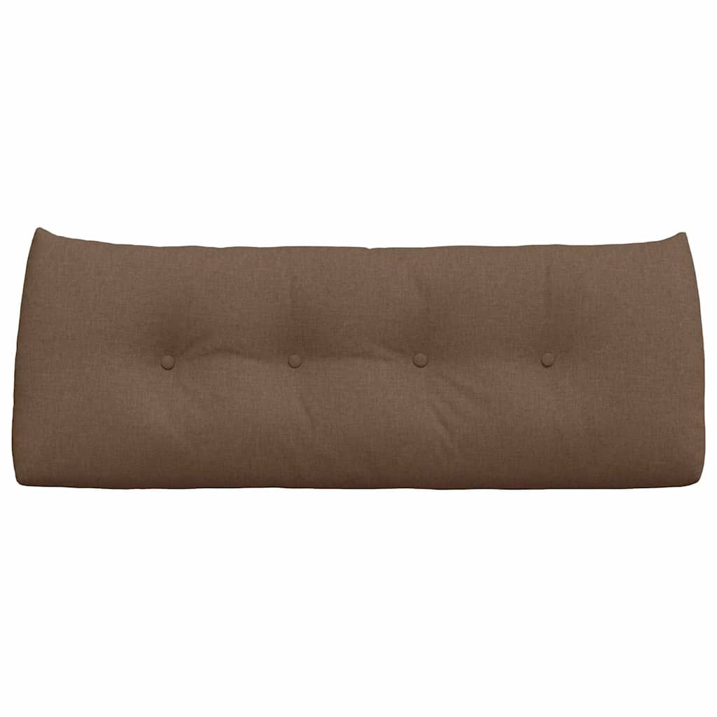 Rugkussen Bruin 120 x 24 x 50 cm Stof is nu te koop bij PeponiXL, paradijselijk wonen!