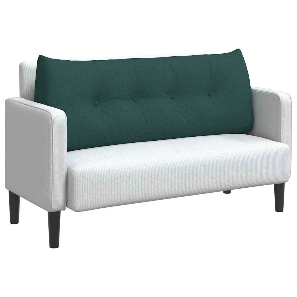 Rugkussen Donkergroen 120 x 24 x 50 cm Stof is nu te koop bij PeponiXL, paradijselijk wonen!