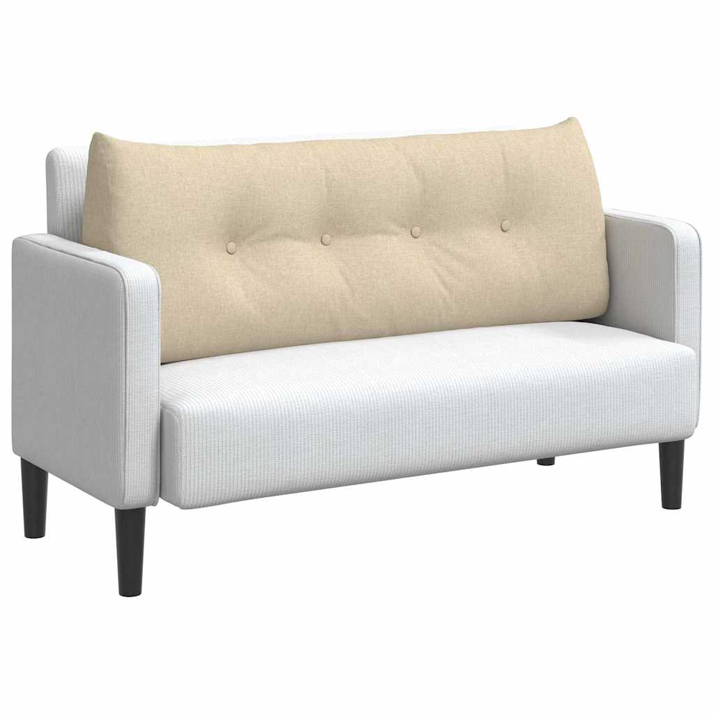 Rugkussen Crème 120 x 24 x 50 cm Stof is nu te koop bij PeponiXL, paradijselijk wonen!