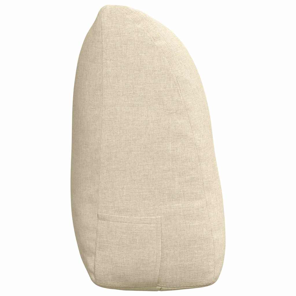 Rugkussen Crème 120 x 24 x 50 cm Stof is nu te koop bij PeponiXL, paradijselijk wonen!