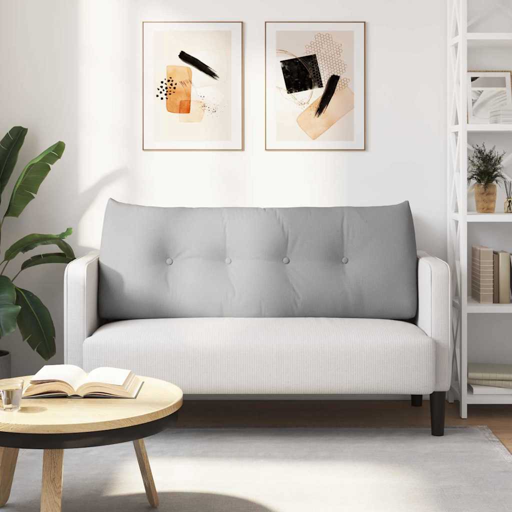 Rugkussen Wolkengrijs 120 x 24 x 50 cm Stof is nu te koop bij PeponiXL, paradijselijk wonen!