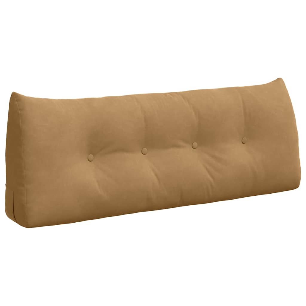 Rugkussen Bruin 120 x 24 x 50 cm Fluweel is nu te koop bij PeponiXL, paradijselijk wonen!