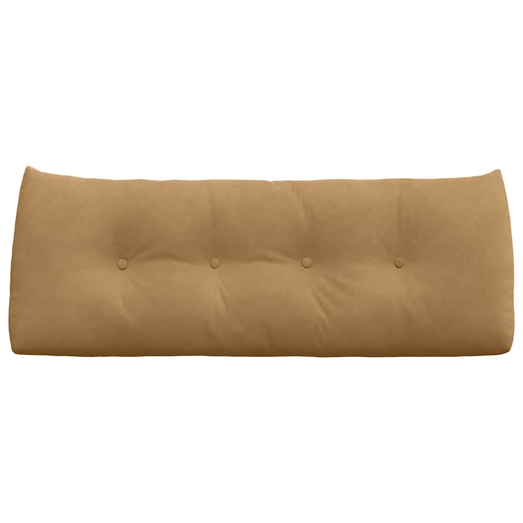 Rugkussen Bruin 120 x 24 x 50 cm Fluweel is nu te koop bij PeponiXL, paradijselijk wonen!