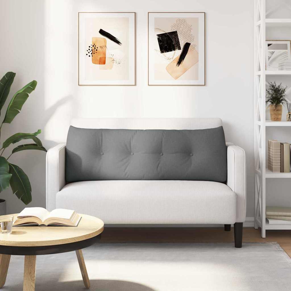 Rugkussen Donkergrijs 140 x 24 x 50 cm Stof is nu te koop bij PeponiXL, paradijselijk wonen!