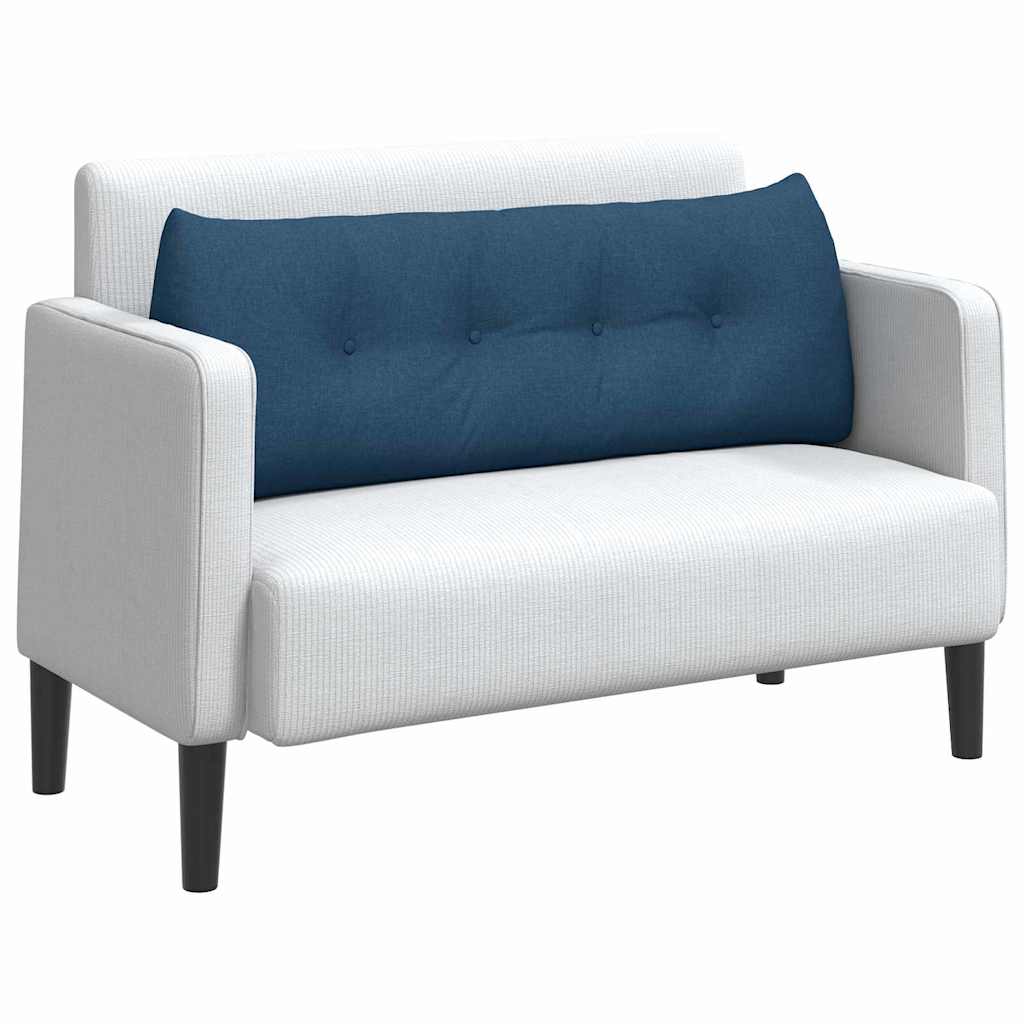 Rugkussen Blauw 140 x 24 x 50 cm Stof is nu te koop bij PeponiXL, paradijselijk wonen!