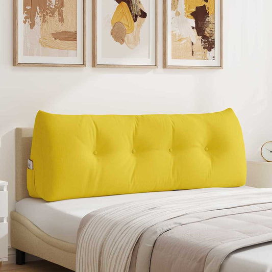 Rugkussen Lichtgeel 140 x 24 x 50 cm Stof is nu te koop bij PeponiXL, paradijselijk wonen!