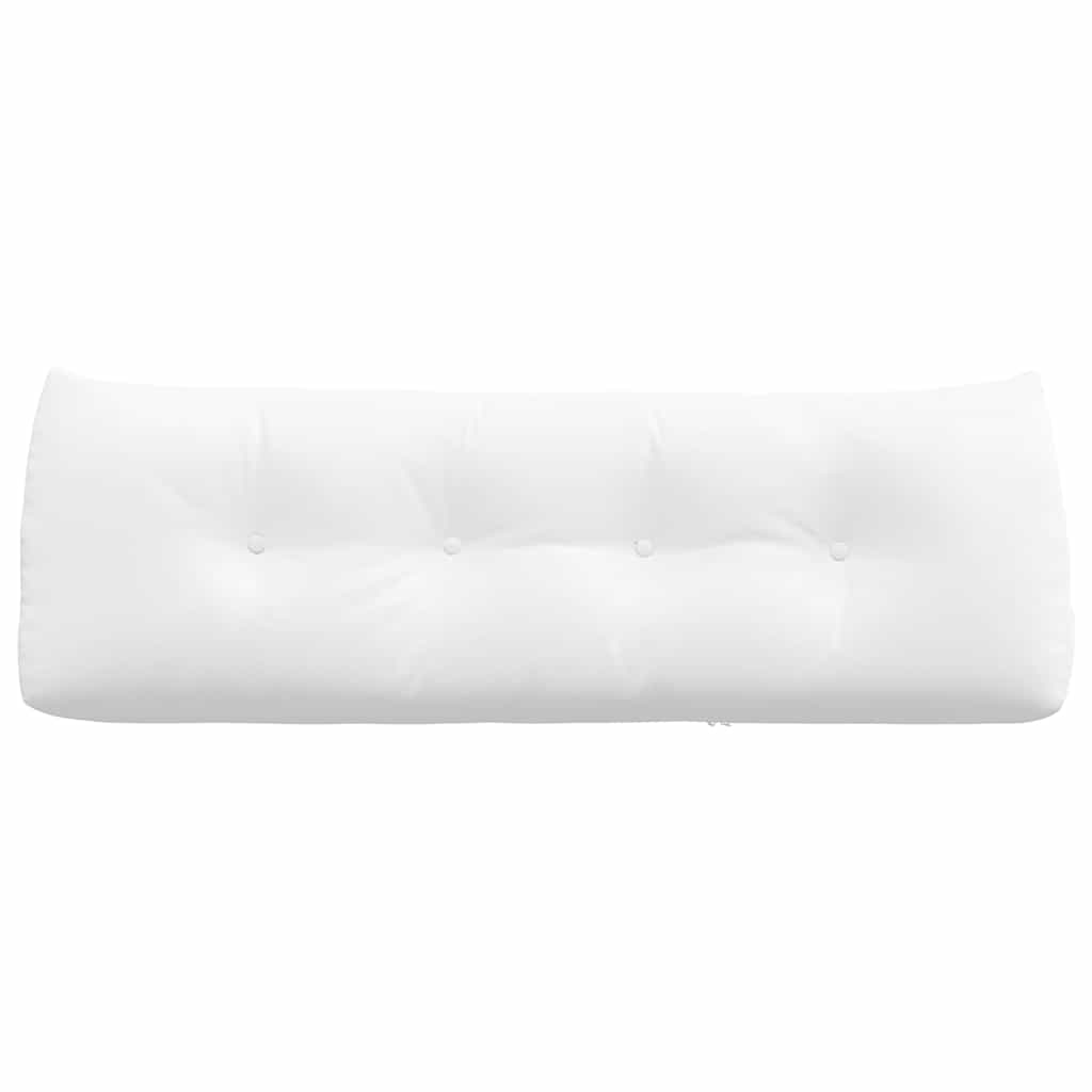 Rugkussen Wit 140 x 24 x 50 cm Stof is nu te koop bij PeponiXL, paradijselijk wonen!