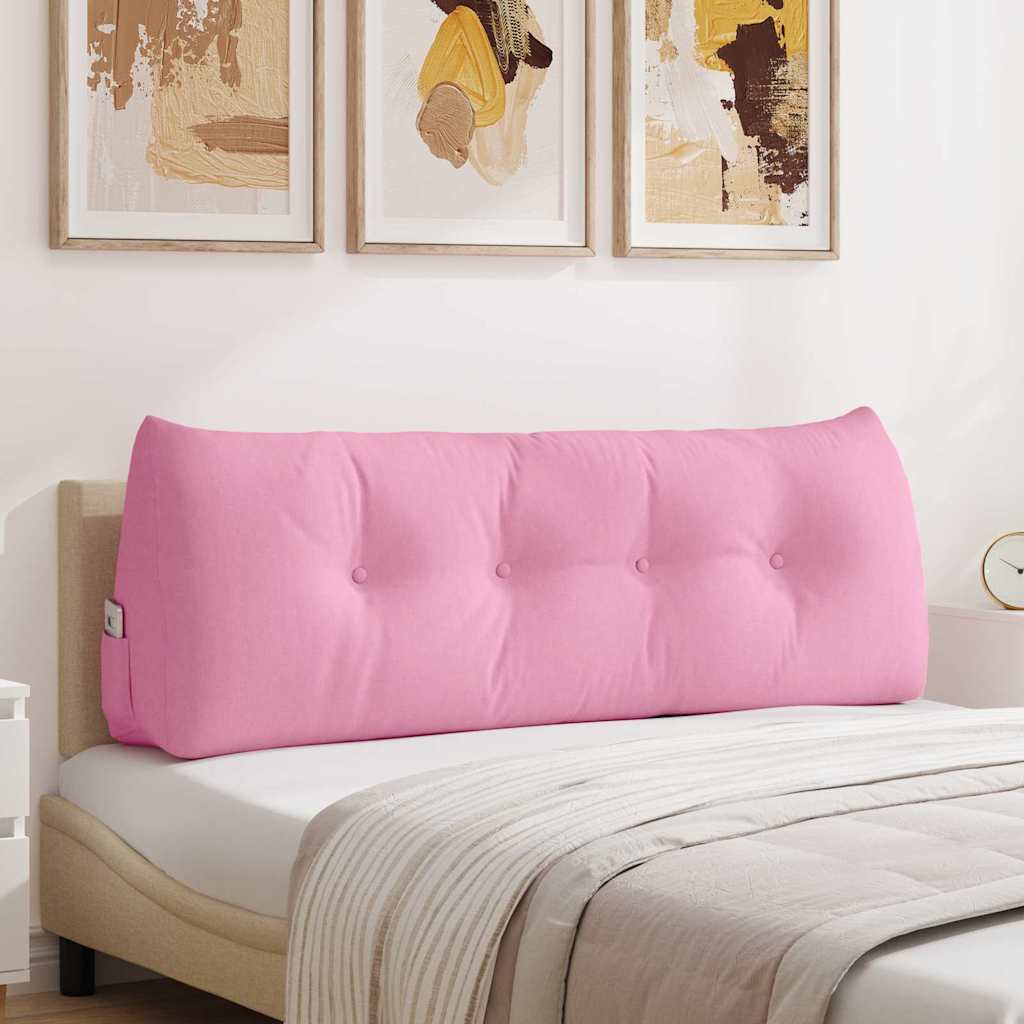 Rugkussen Roze 140 x 24 x 50 cm Stof is nu te koop bij PeponiXL, paradijselijk wonen!