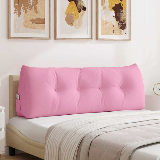 Rugkussen Roze 140 x 24 x 50 cm Stof is nu te koop bij PeponiXL, paradijselijk wonen!