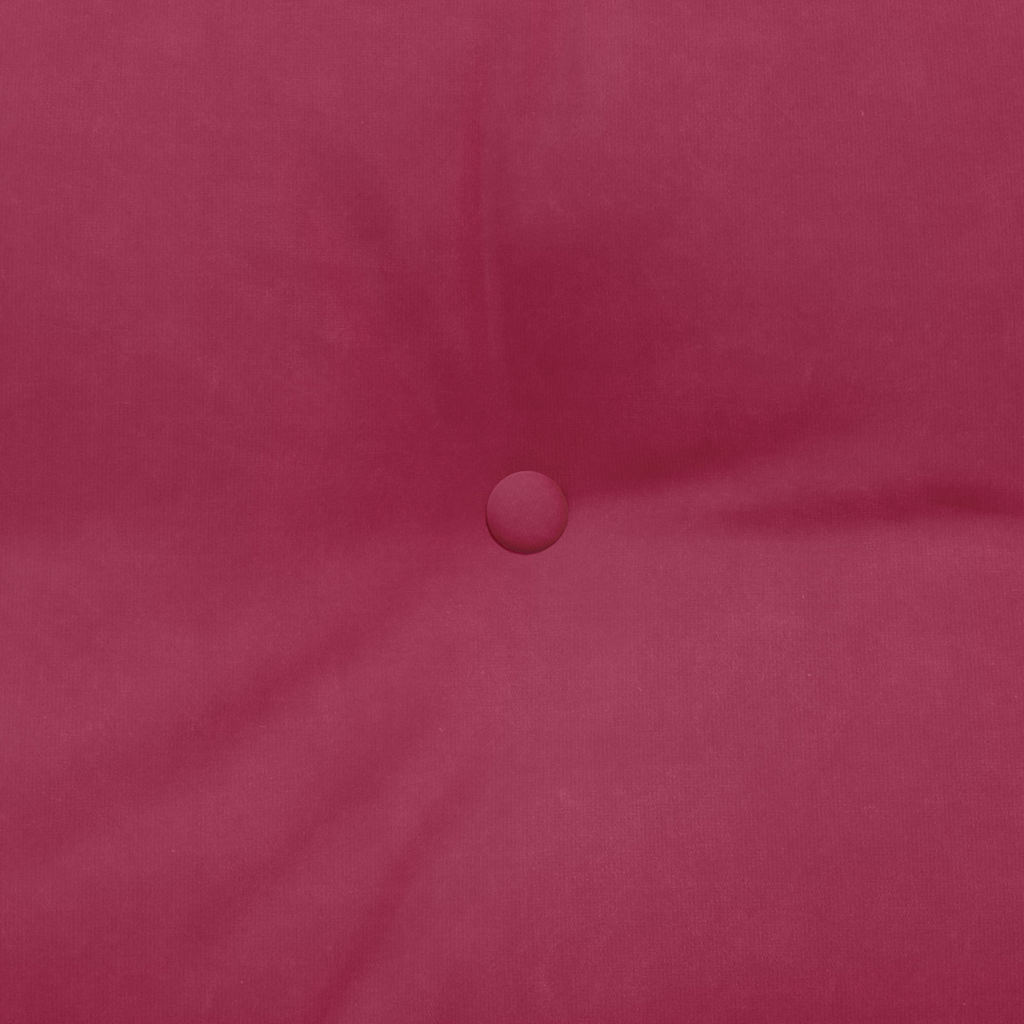 Rugkussen Wijnrood 140 x 24 x 50 cm Fluweel is nu te koop bij PeponiXL, paradijselijk wonen!