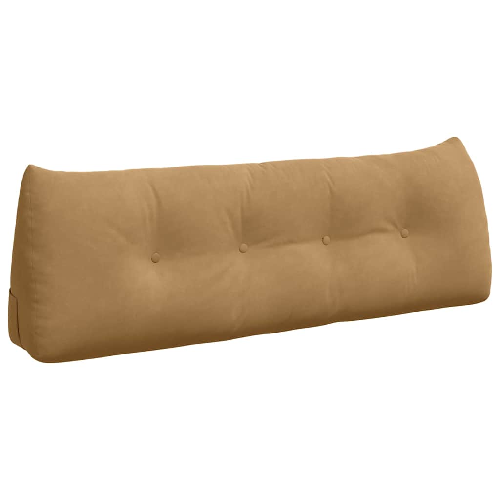 Rugkussen Bruin 140 x 24 x 50 cm Fluweel is nu te koop bij PeponiXL, paradijselijk wonen!